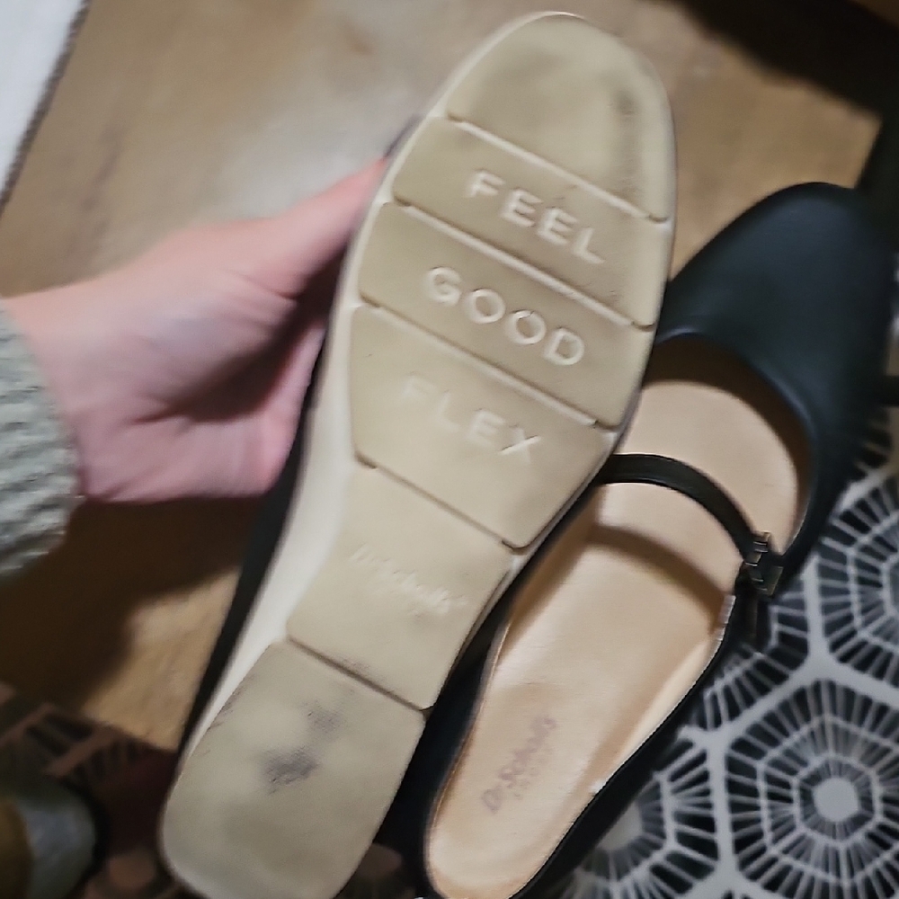 Dr. Scholl's Black Mary Jane Flats - Picture 7 of 7